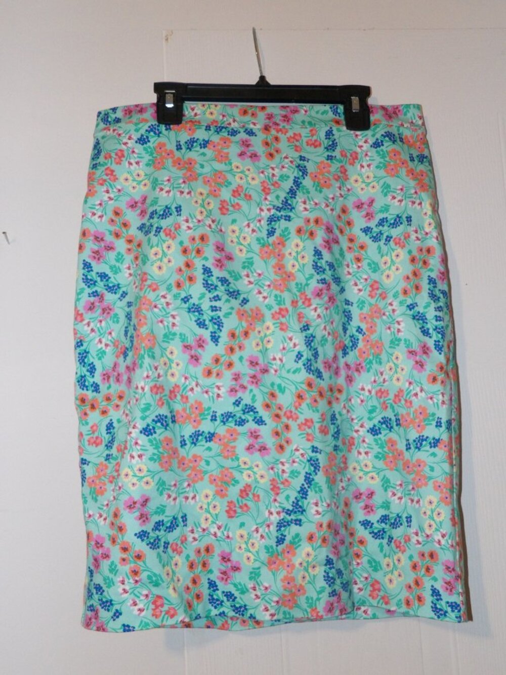 J Crew Blue Floral Skirt Size 8 New with Tags